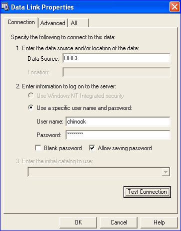 The Destination will also default to SQL Server Native Client 10.0