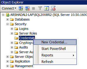 create a job with a single job step which will execute a SSIS package using a proxy account