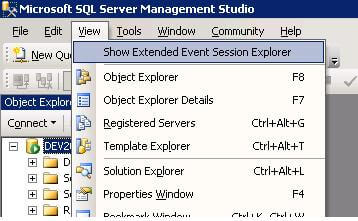 xevents feature of sql 2008