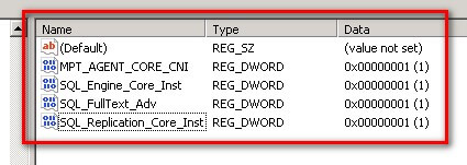 Modifying SQL Server registry keys