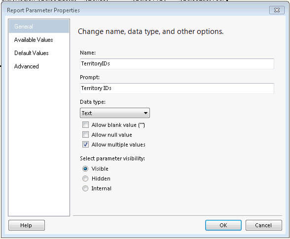 Working With Multi Select Parameters For SSRS Reports