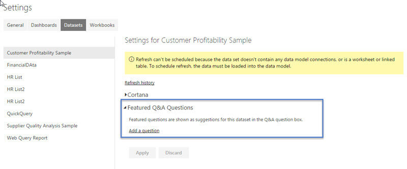 Save Featured Q&A Questions in Power BI 