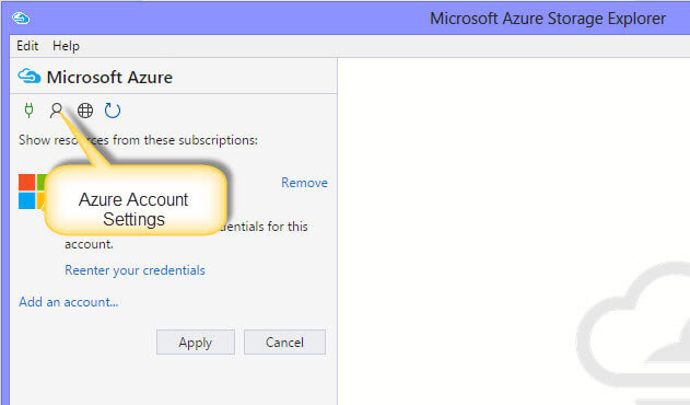 Microsoft Azure Storage Explorer