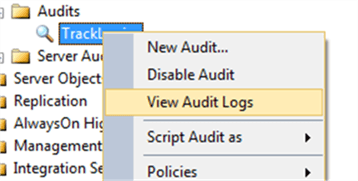 Viewing Audit Entries if writing to a file location