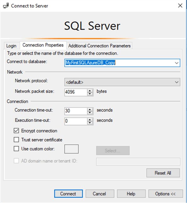 Different Ways To Connect To SQL Azure Databases