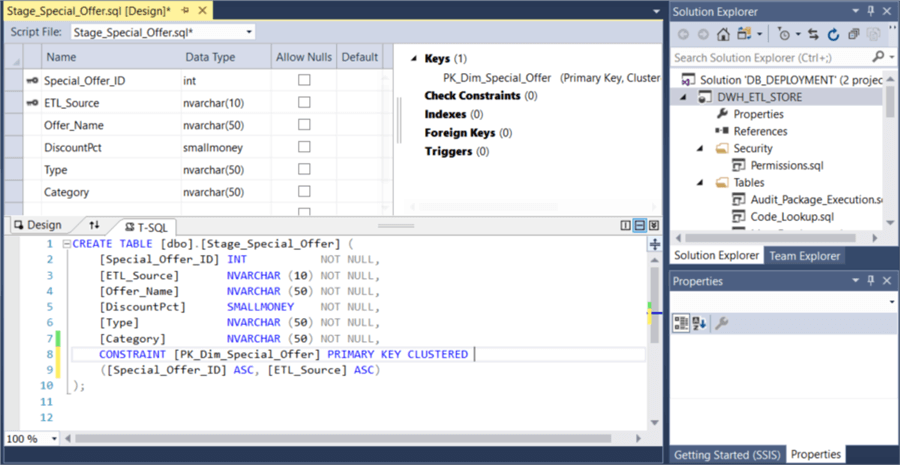 Using Advanced Publish Settings For Visual Studio Database Project