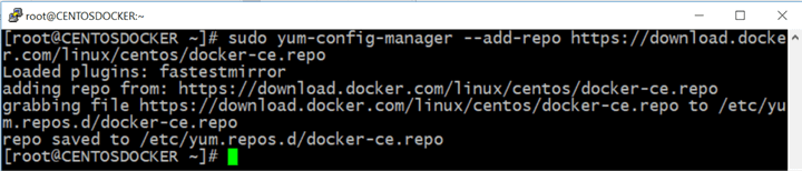 Add the Docker stable repository to your system