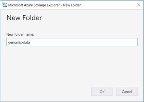 Azure Storage Explorer - Create new folder - This action will fail due to security.