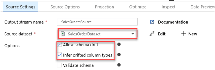 MSSQLTip14_DataFlowSourceSettings Setting for the dataflow source