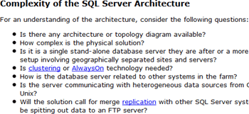 DBAs Checklist For Designing And Reviewing SQL Server System Architectures