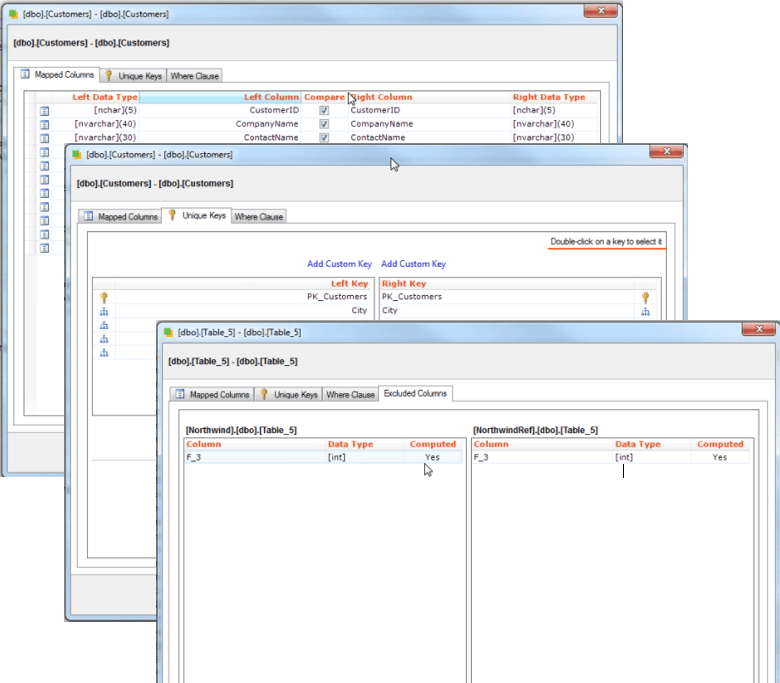 Data Mapping Properties