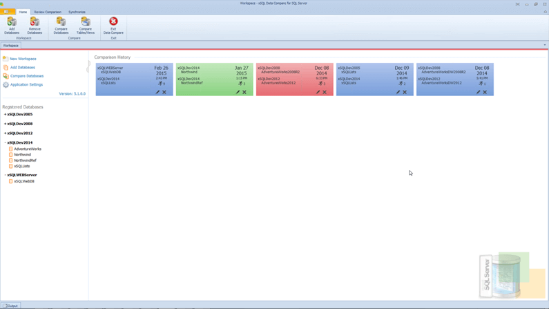 xSQL Data Compare for SQL Server