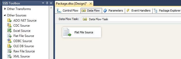 ssis 2012 flat file loaded in incorrect order
