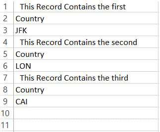 copy word table to excel carriage returns