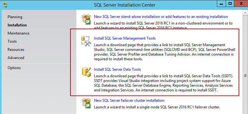 ssms ssdt sql server developer version for mac os
