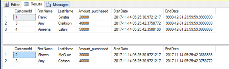 SQL Server Temporal Tables Vs Change Data Capture Vs Change Tracking 