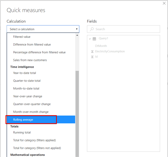 Creating A Rolling Average Graph With Power BI