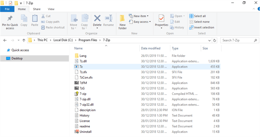 zip file extractor free download for windows 7