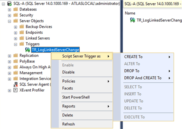 How to View Triggers in SQL Server Management Studio