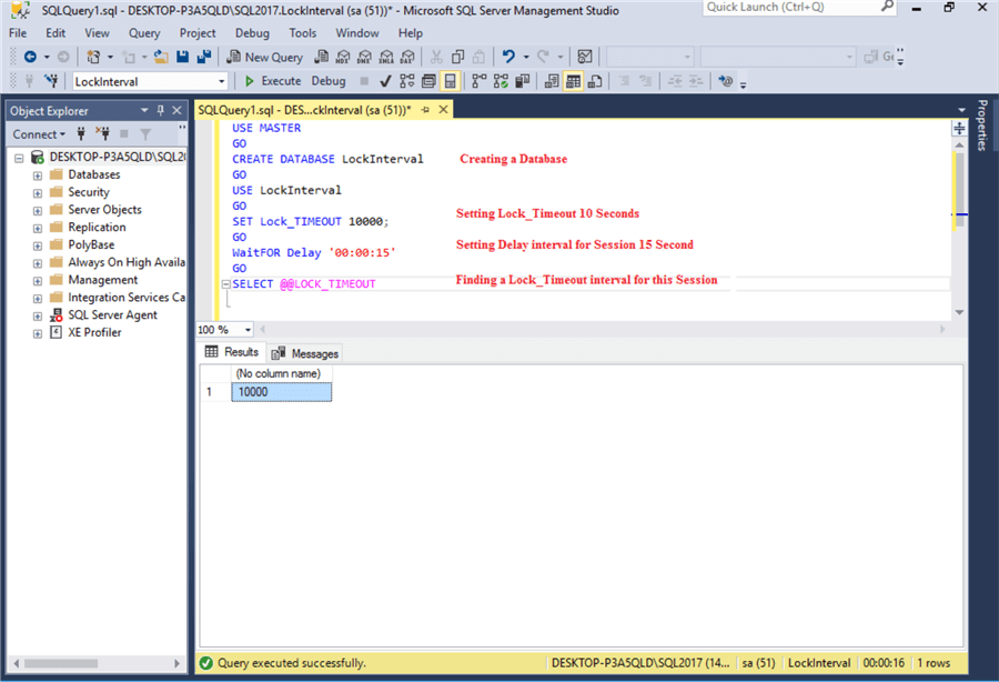 ms sql 2008 lock request time out period exceeded