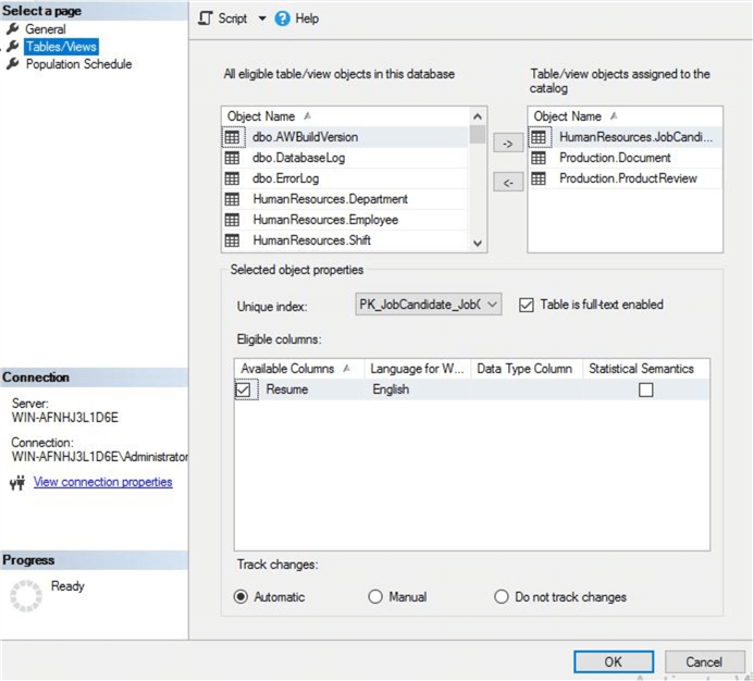 Enable And Disable Full Text Search For SQL Server Databases 2022 