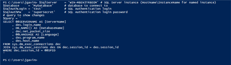 Learn About SQL Server Connection String Options With PowerShell