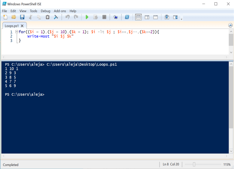 PowerShell Loops FOR FOREACH WHILE DO UNTIL And DO WHILE