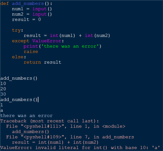 Python Exception Handling With Try Except Else Finally Clause