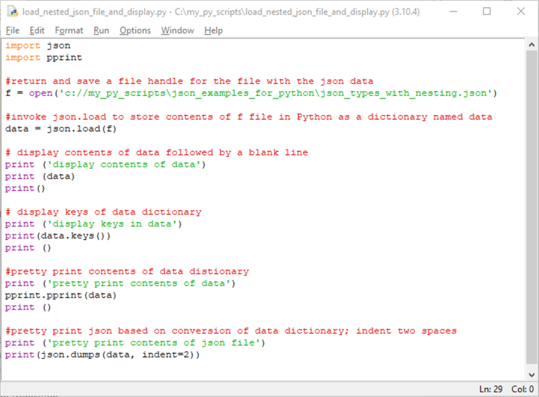 Write And Read JSON Files With Python