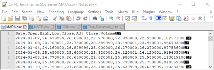 Import and Categorize Three CSV Files into a SQL Server Table