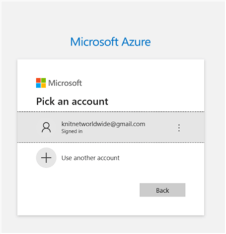 Azure CLI browser authentication prompt