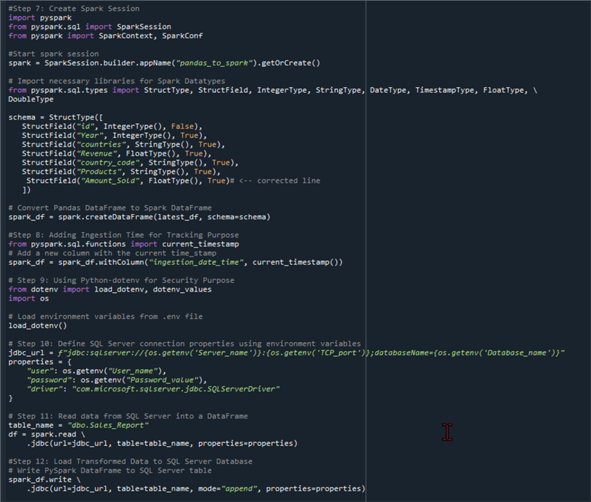 Full Code in a Python Script 2