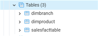 View Database Tables