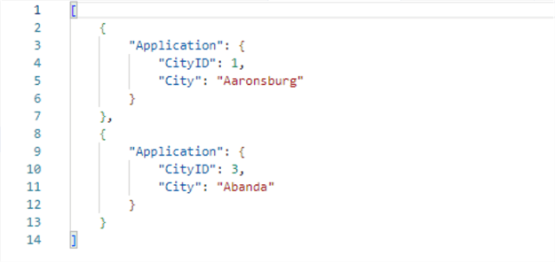 FOR JSON PATH - One Table