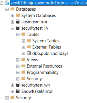 Alice can view all databases in SSMS