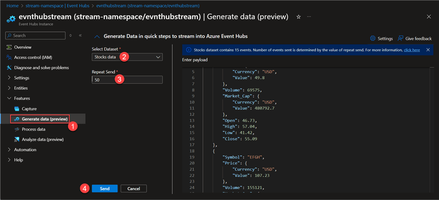 Generate Data Preview