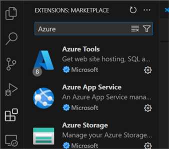 Azure Tools in VSCode Extension