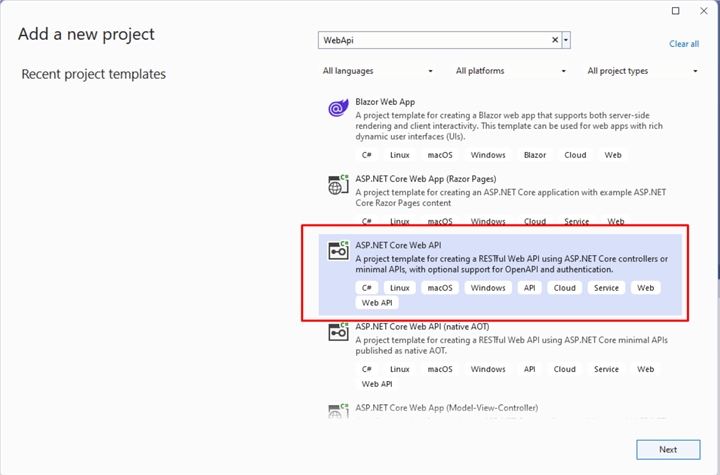 ASP.NET Core Web API