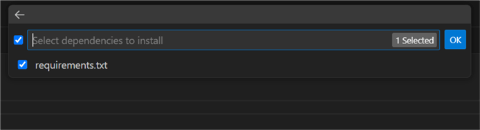 checking python environment requirements