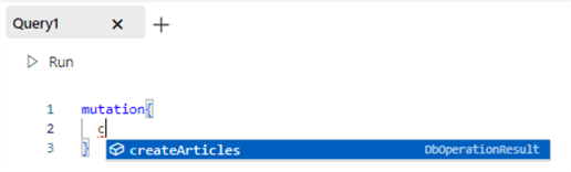 select from existing mutations