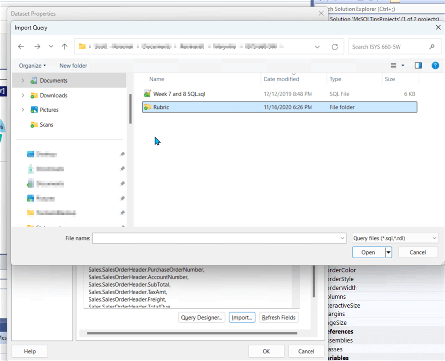 Import SQL File