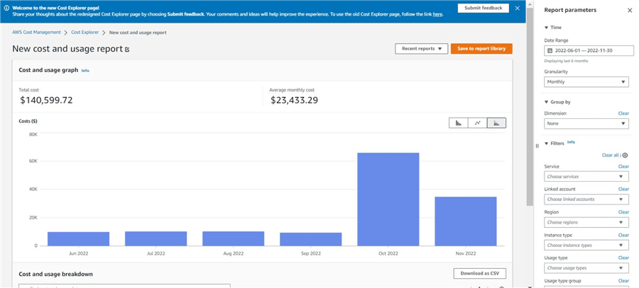 AWS Cost Explorer