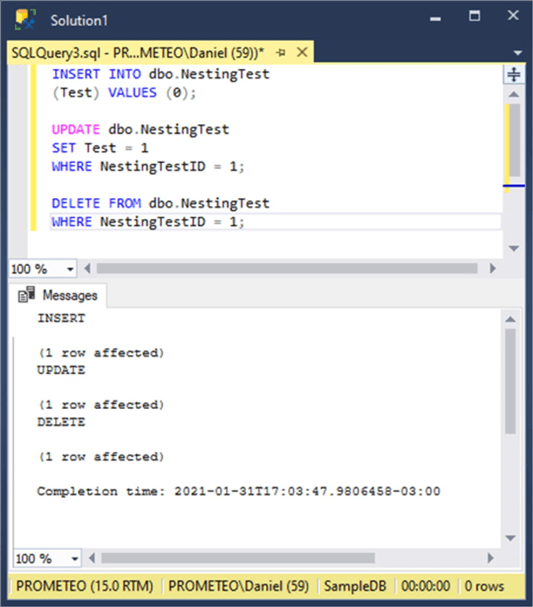 Create Trigger For SQL Server Insert Update And Delete